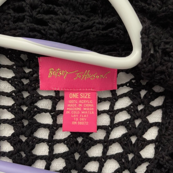 Betsey Johnson Open loose knit sweater - Picture 4 of 4